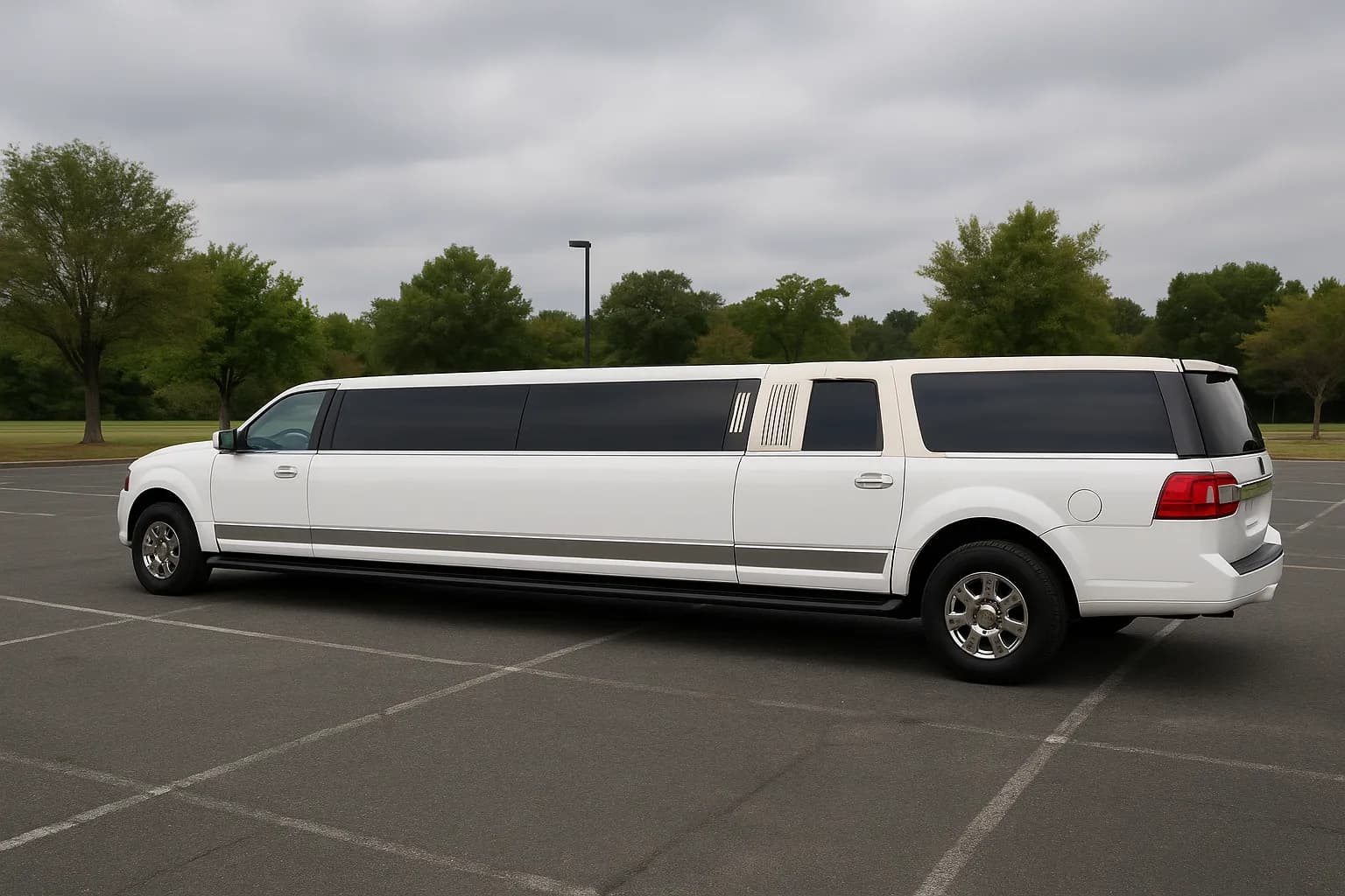 14 Passenger Navigator Limo exterior
