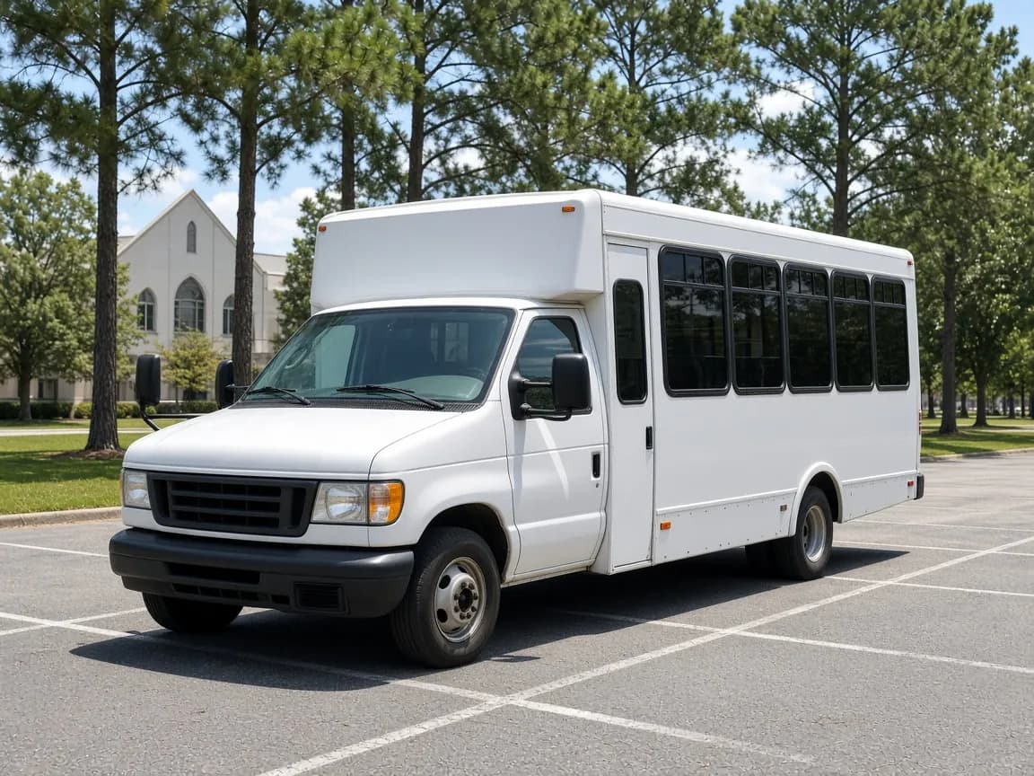 20 Passenger Shuttle Bus exterior