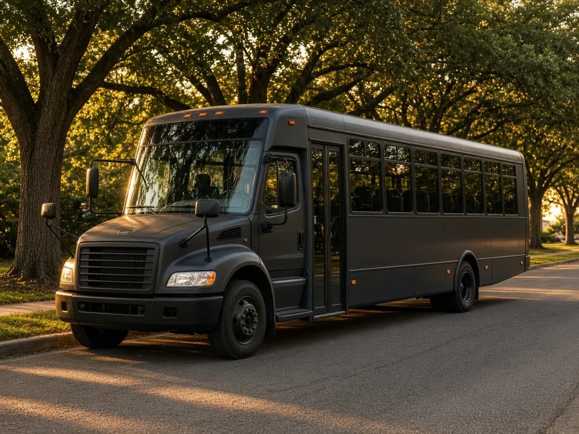 42 Passenger Shuttle Bus exterior