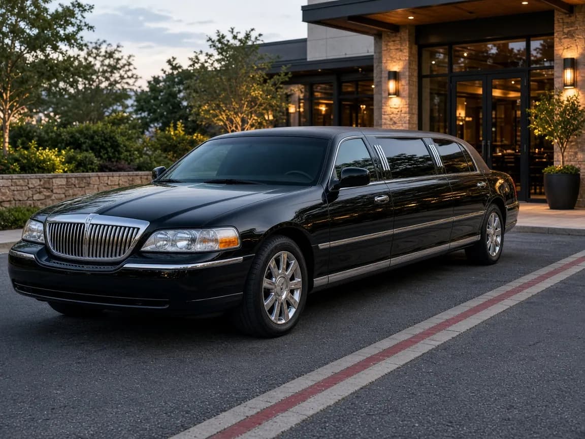 8 Passenger Limo exterior