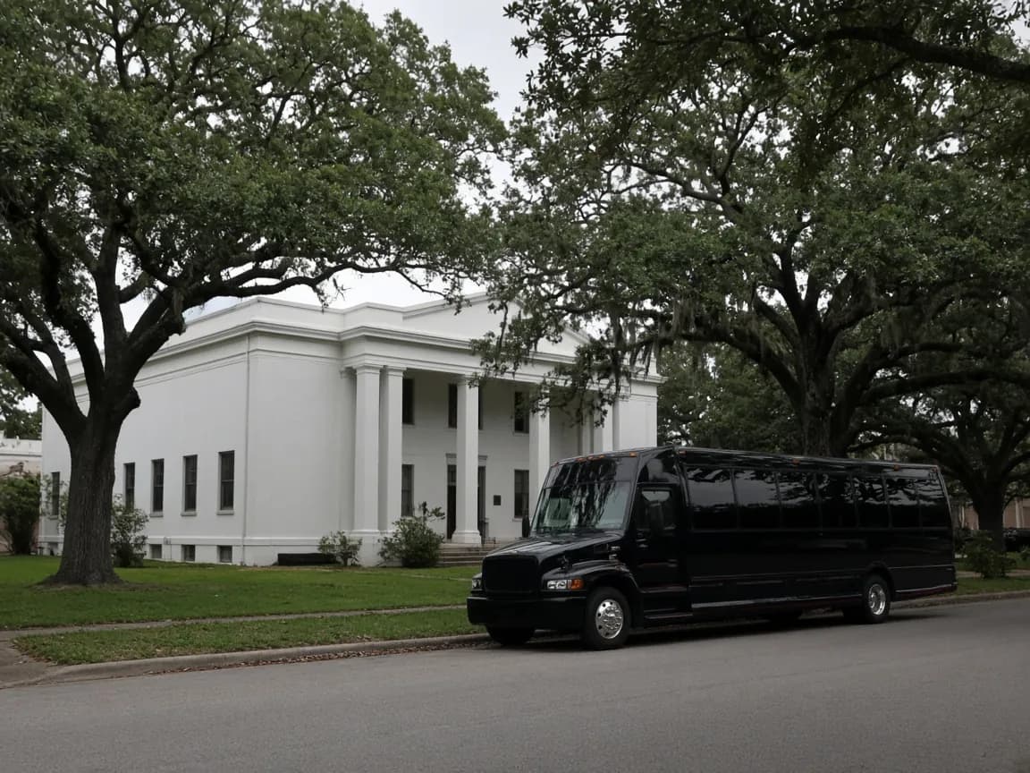 Group transportation serving Angleton, Texas