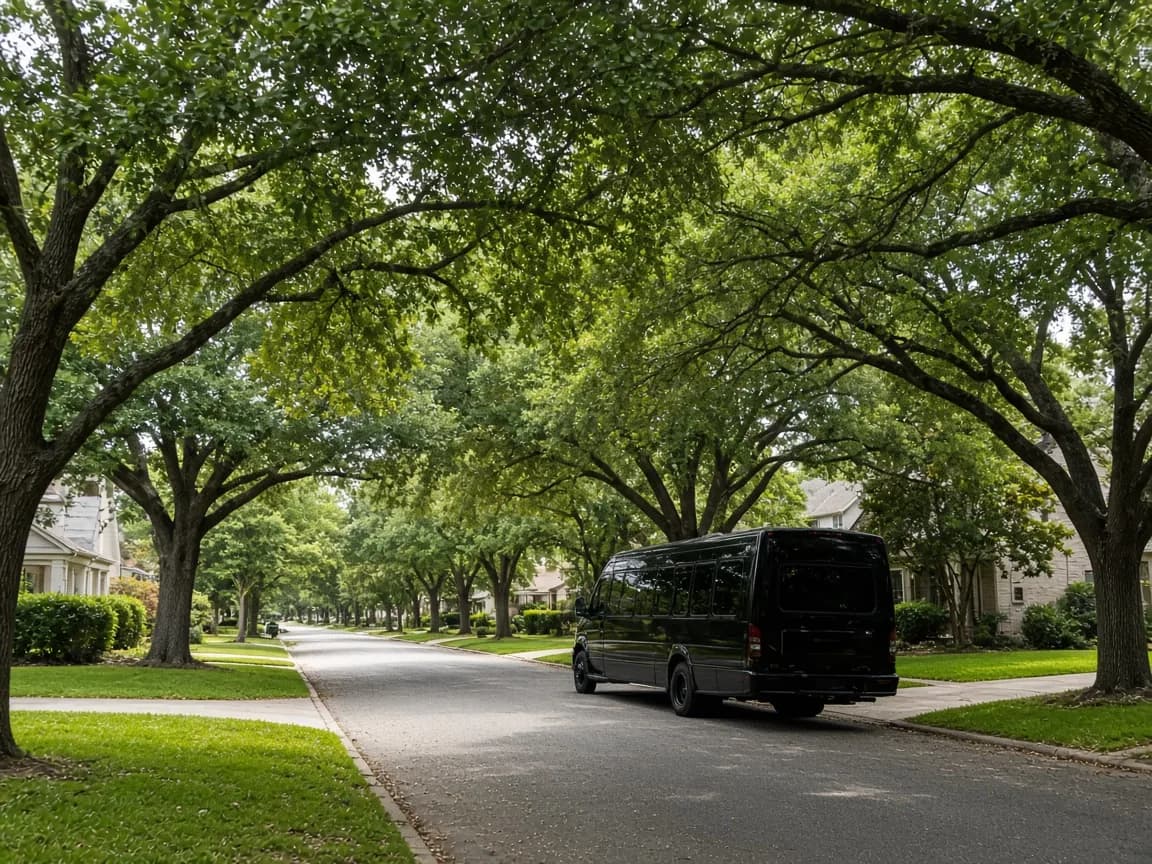 Group transportation serving Friendswood, Texas