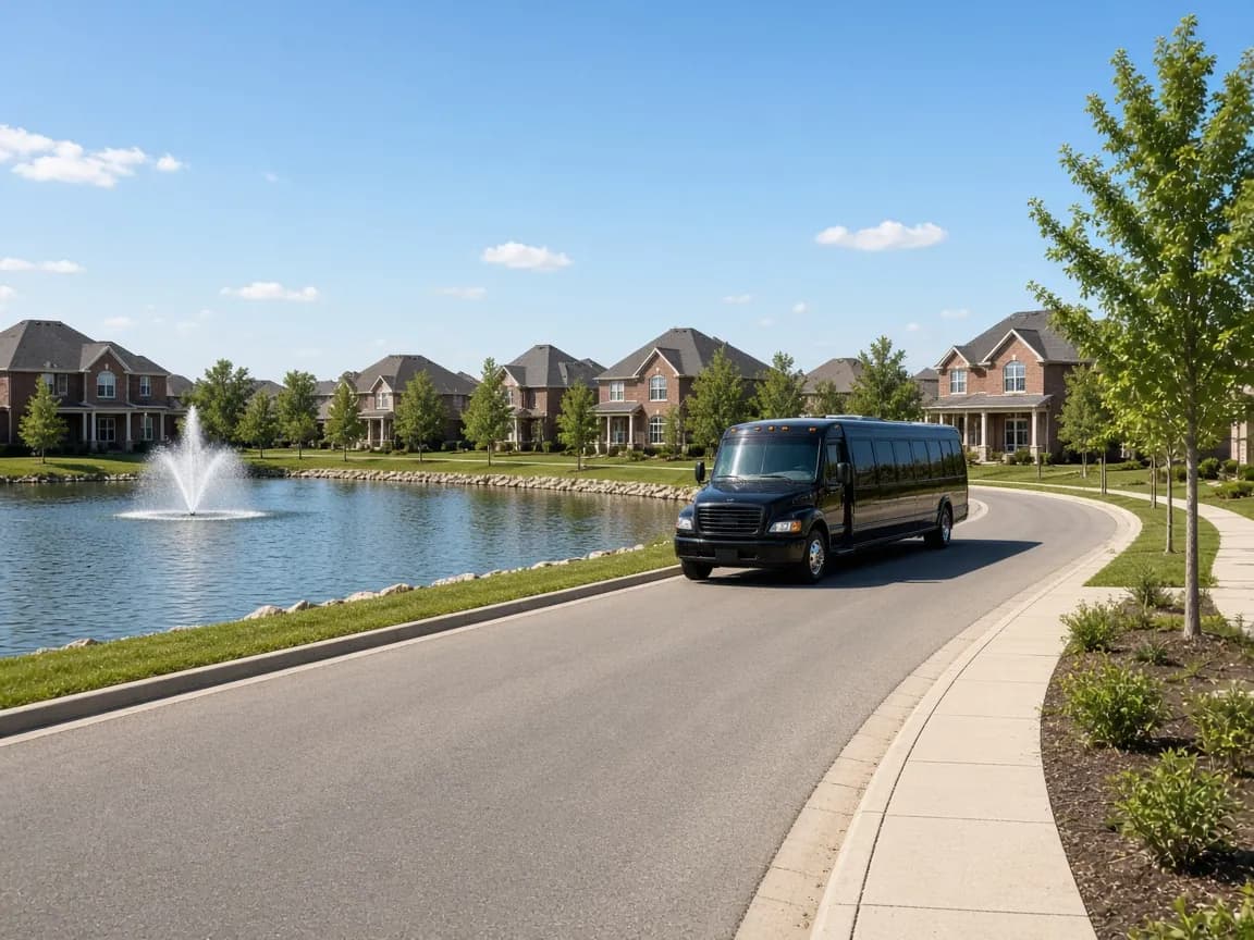 Group transportation serving Sienna, Texas