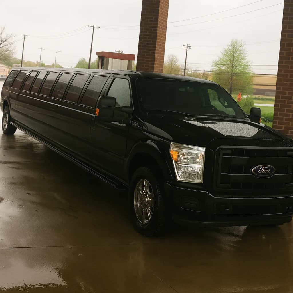 18 Passenger Excursion Limo exterior