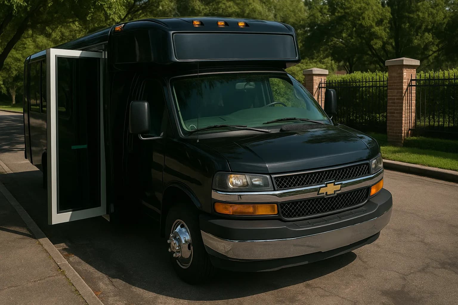 20 Passenger Party Bus exterior