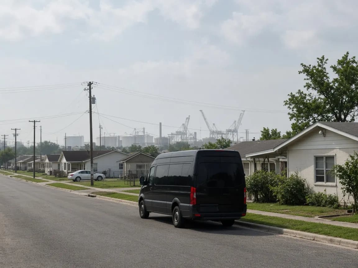 Group transportation serving Channelview, Texas
