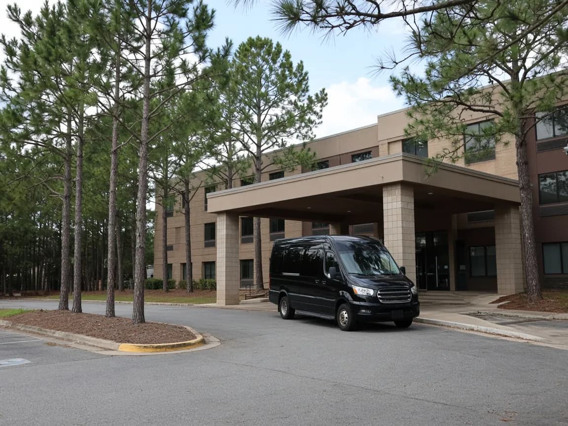 Group transportation serving Humble, Texas