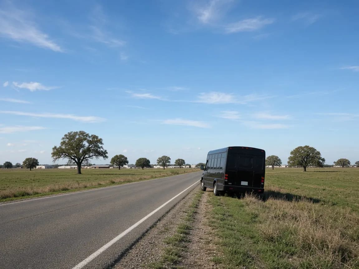 Group transportation serving Waller, Texas
