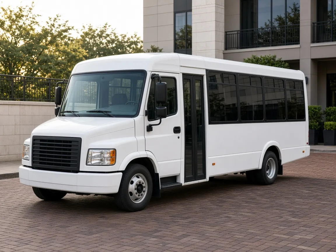 38 Passenger Shuttle Bus exterior