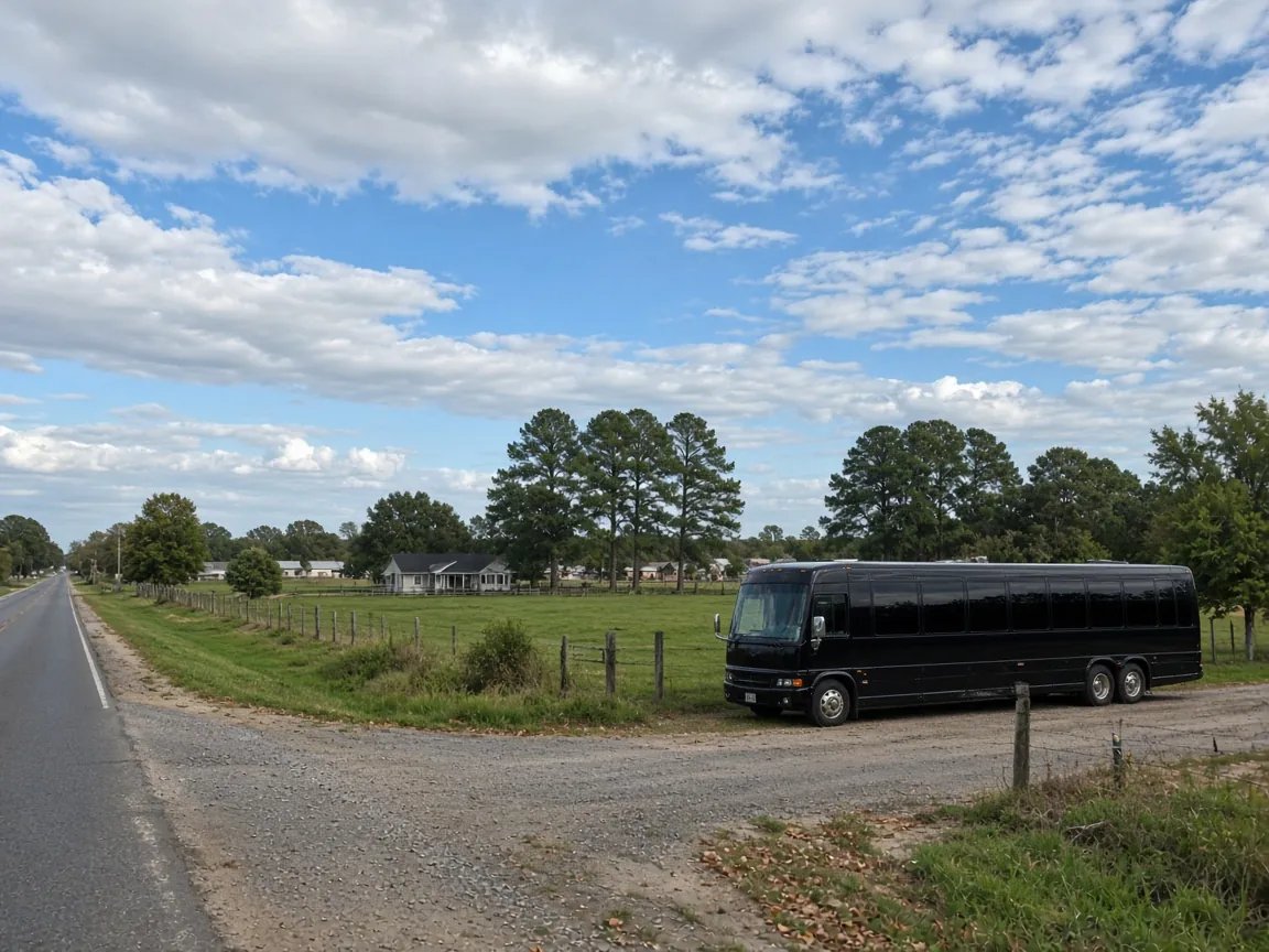 Party bus planning for Crosby, Texas