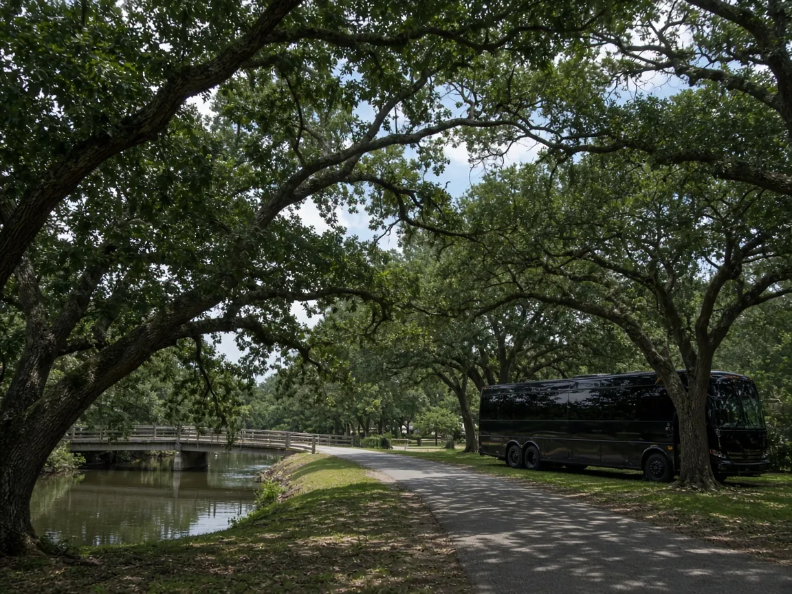 Party bus planning for Dickinson, Texas