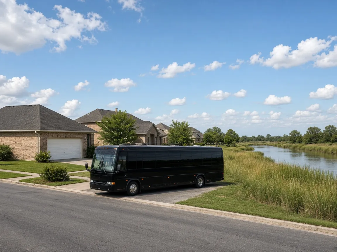 Party bus planning for League City, Texas