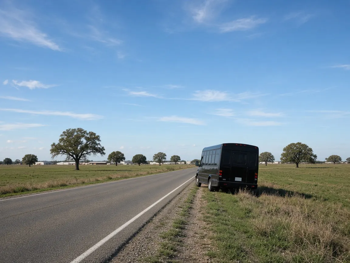 Party bus planning for Waller, Texas