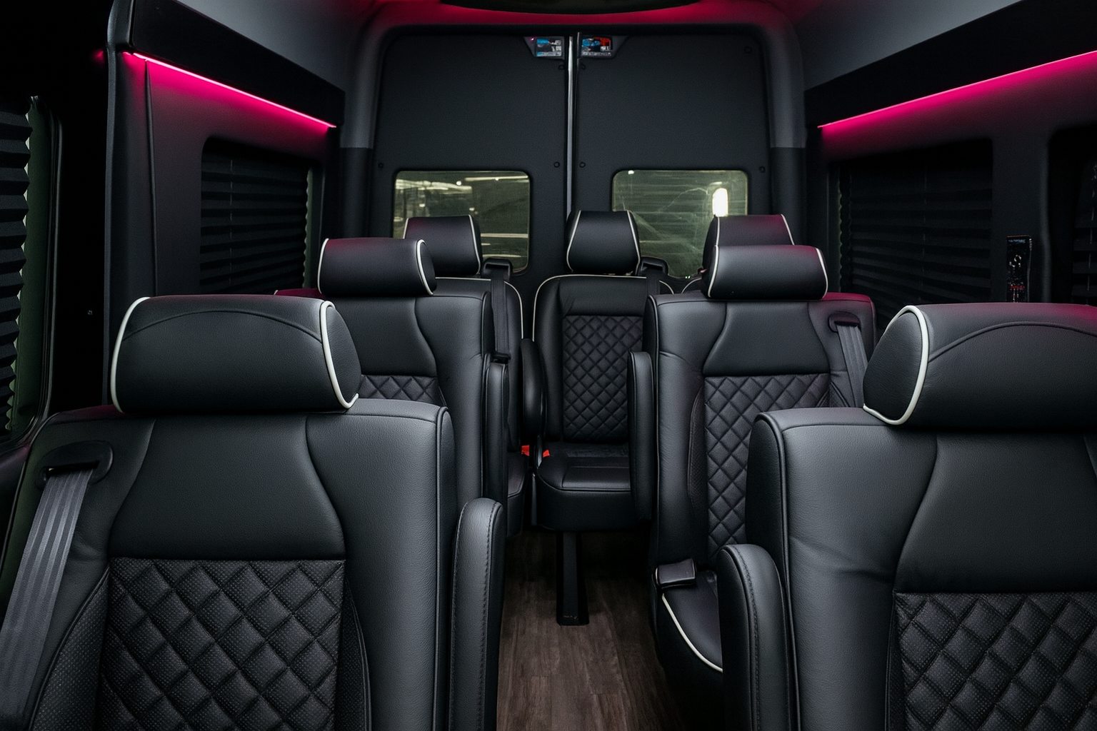 10 Passenger Executive Sprinter interior view