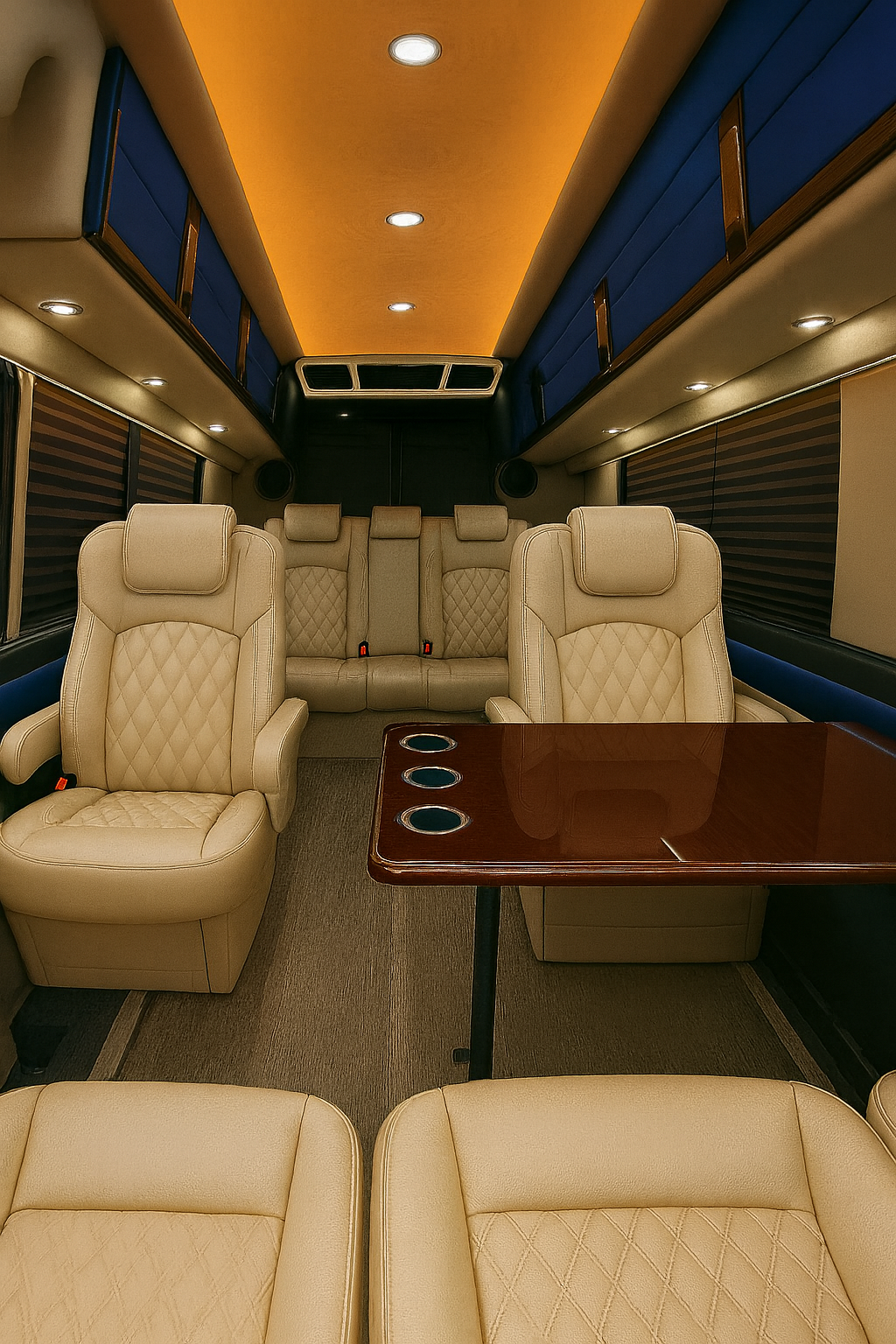 12 Passenger Executive Sprinter interior view
