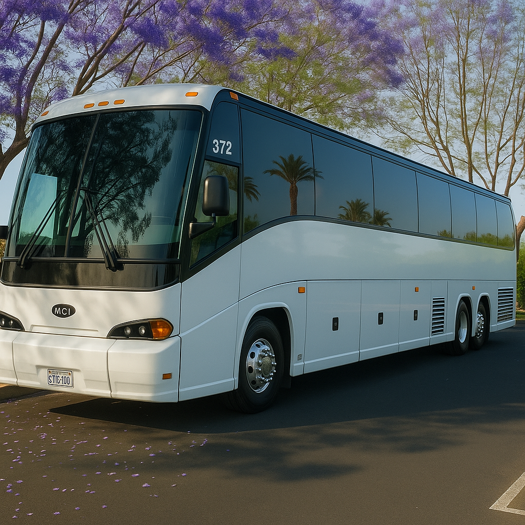 56 Passenger Coach Bus exterior